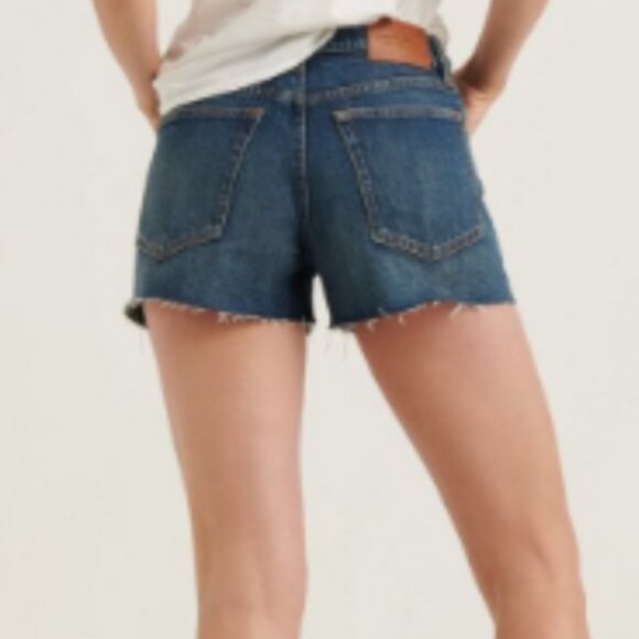 Brand New Women's Lucky Brand The Cuff Off Denim Button-fly Jean Shorts - Picture 11 of 13